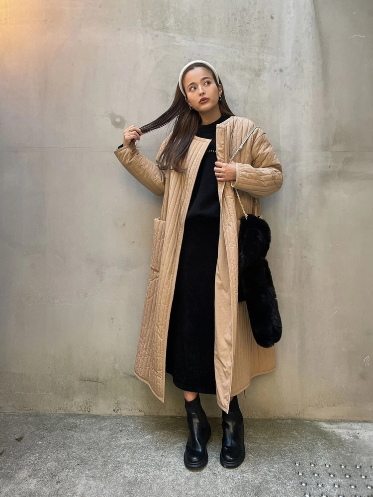 reversible long coat