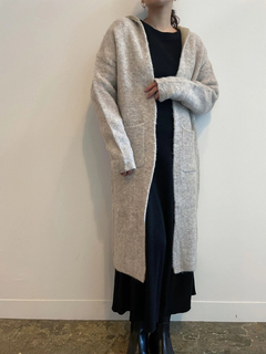 Hooded Knit Long Cardigan / TRUNC 88（トランクエイティーエイト）の
