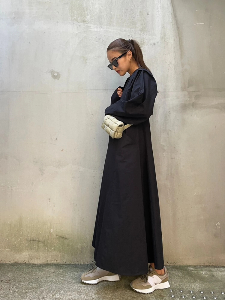 TRUNC 88(トランクエイティーエイト) |front button A-line silhouette Dress