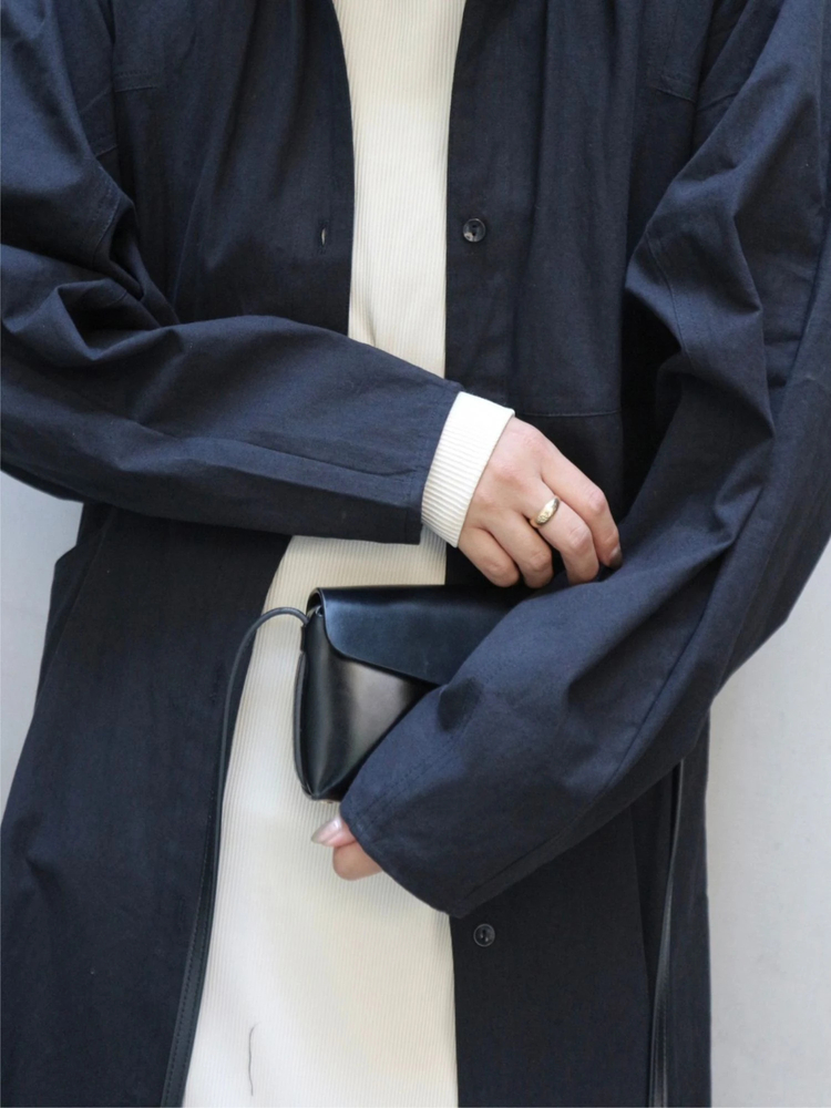 TRUNC 88(トランクエイティーエイト) |front button A-line silhouette Dress