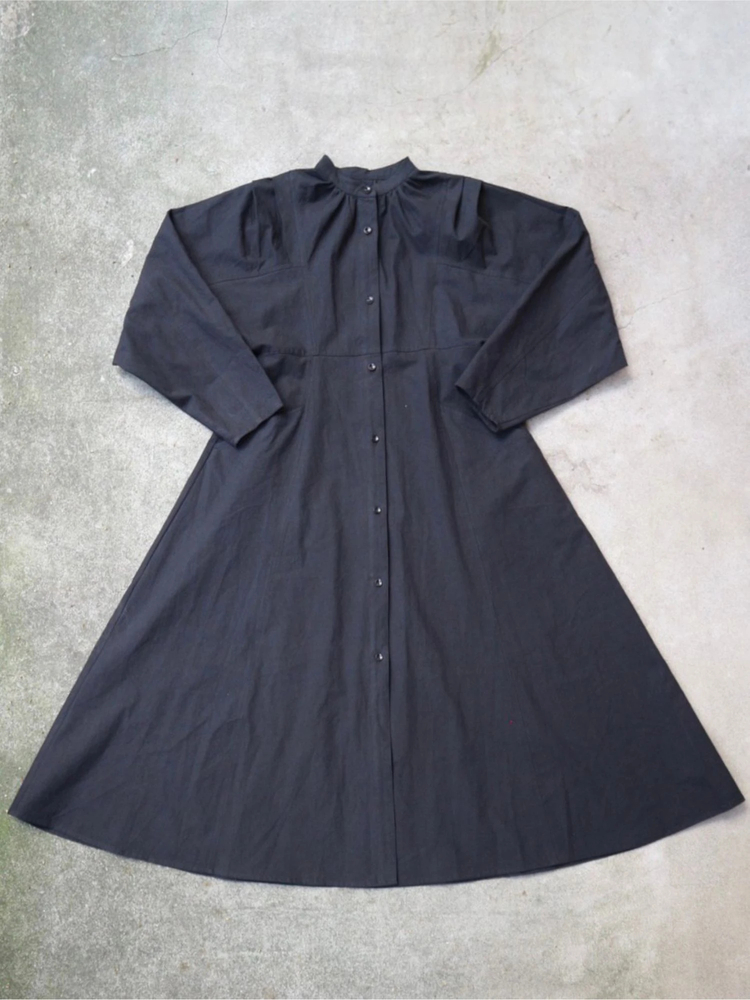 TRUNC 88(トランクエイティーエイト) |front button A-line silhouette Dress