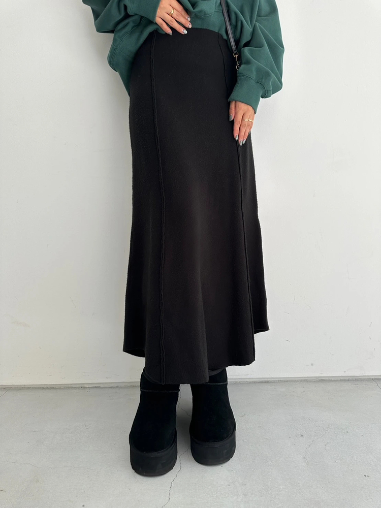 Soft Smooth Knit Skirt / TRUNC 88（トランクエイティーエイト）の