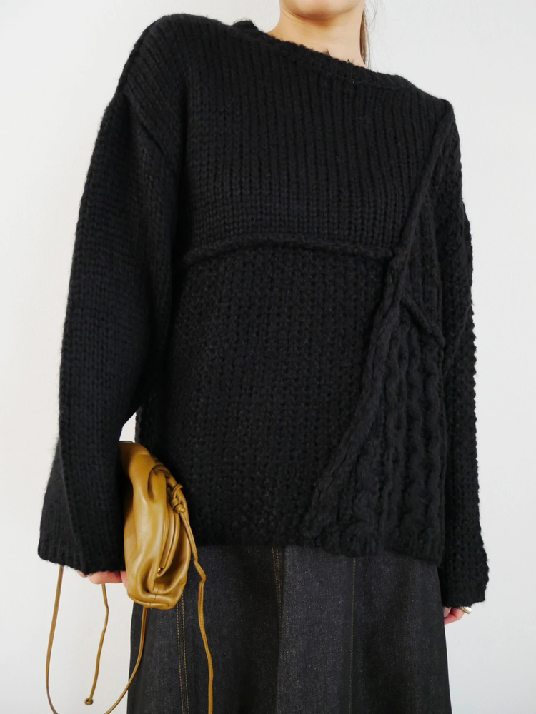 Mix Stitch Knit Pullover / TRUNC 88（トランクエイティーエイト）の