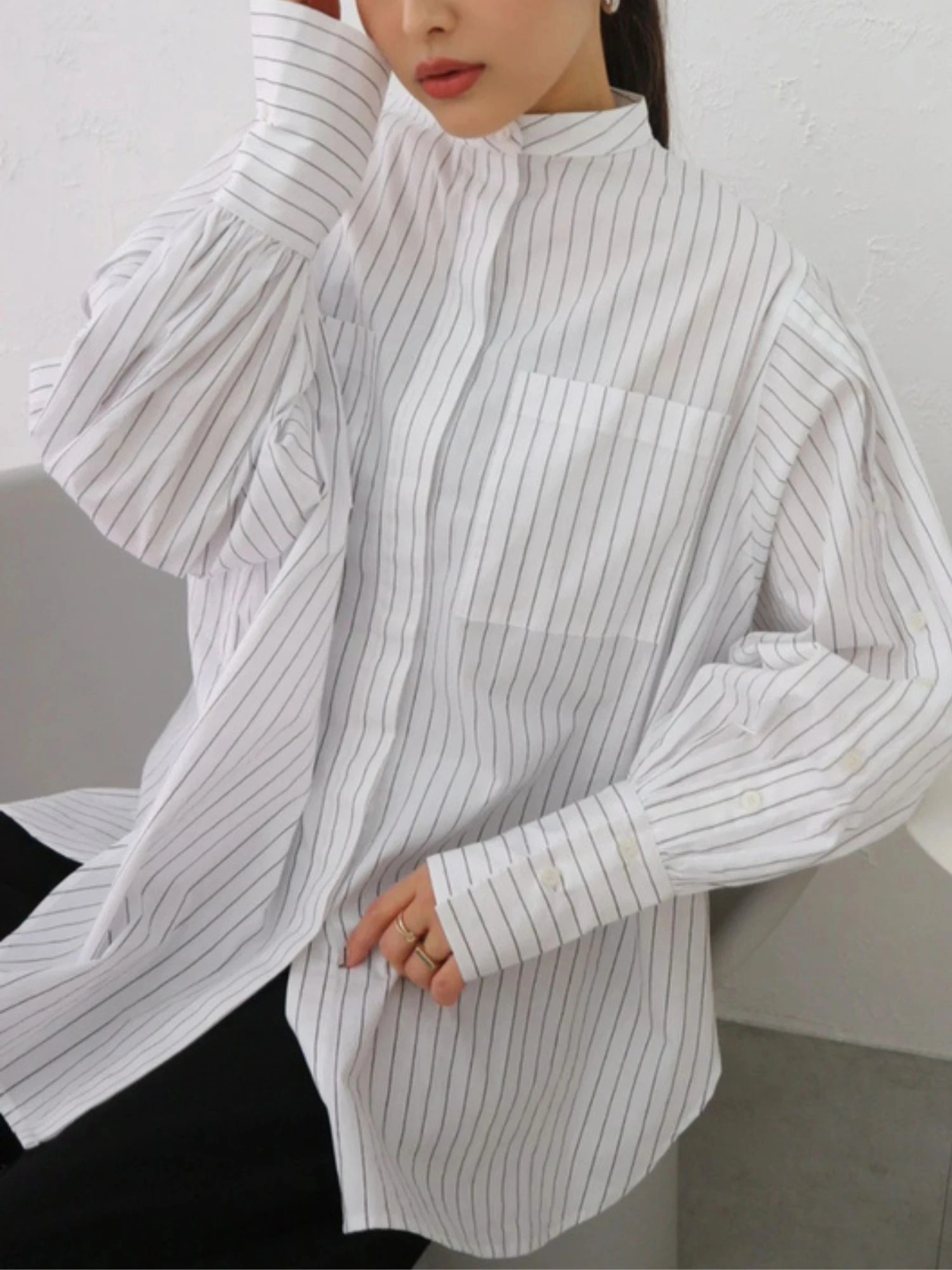 trunc88 Front Slit 2way Long Tops - ロングワンピース