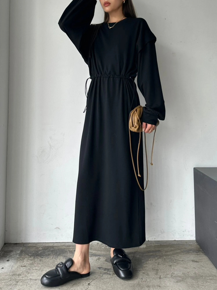 Drawstring Casual Dress / TRUNC 88（トランクエイティーエイト）の