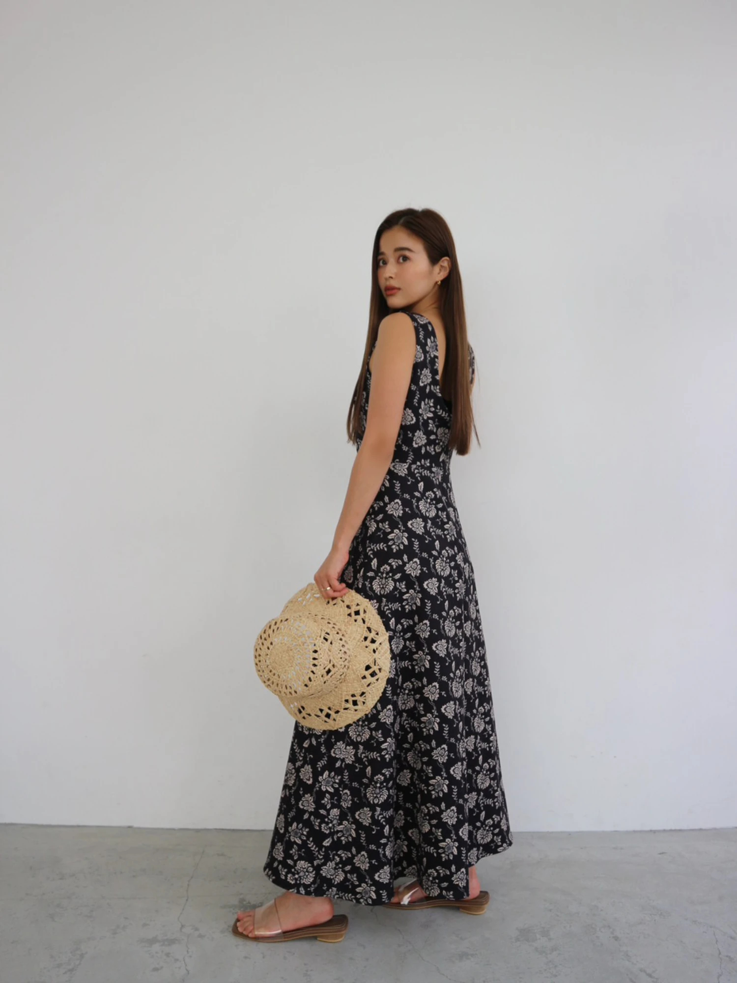 ワンピース Center Tuck Flare Dress / TRUNC 88（トランクエイティーエイト