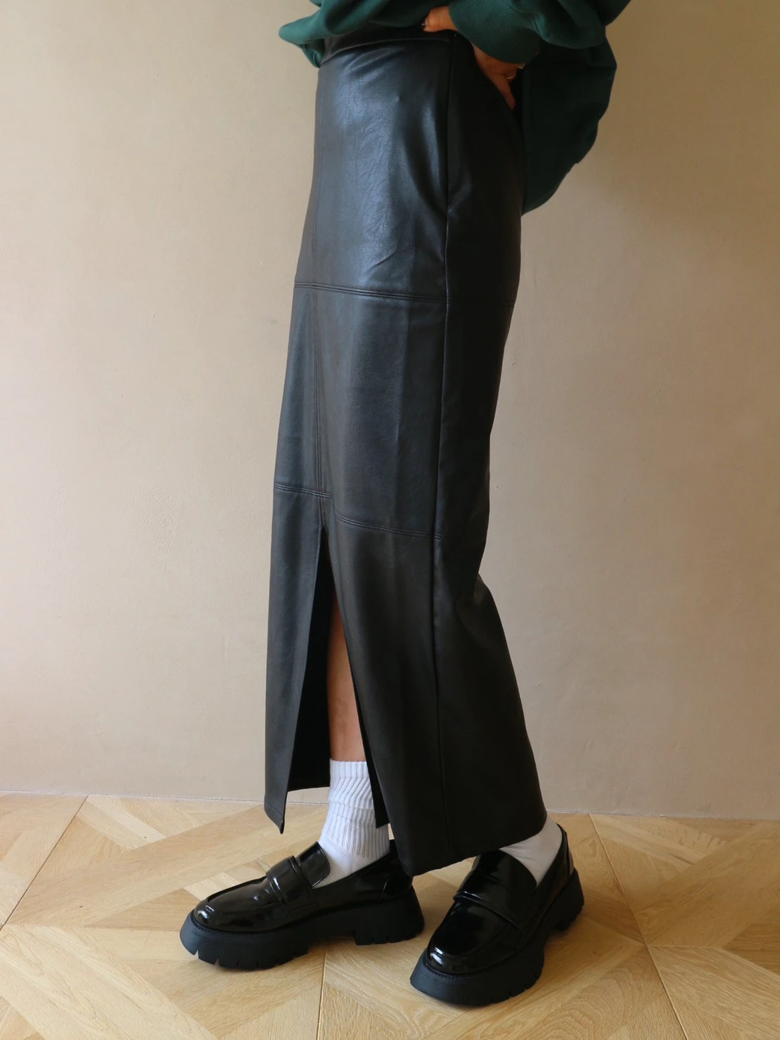 Leather Pencil Skirt / TRUNC 88（トランクエイティーエイト）の