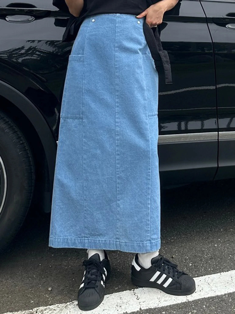 2way Denim Jumper Skirt / TRUNC 88（トランクエイティーエイト）の