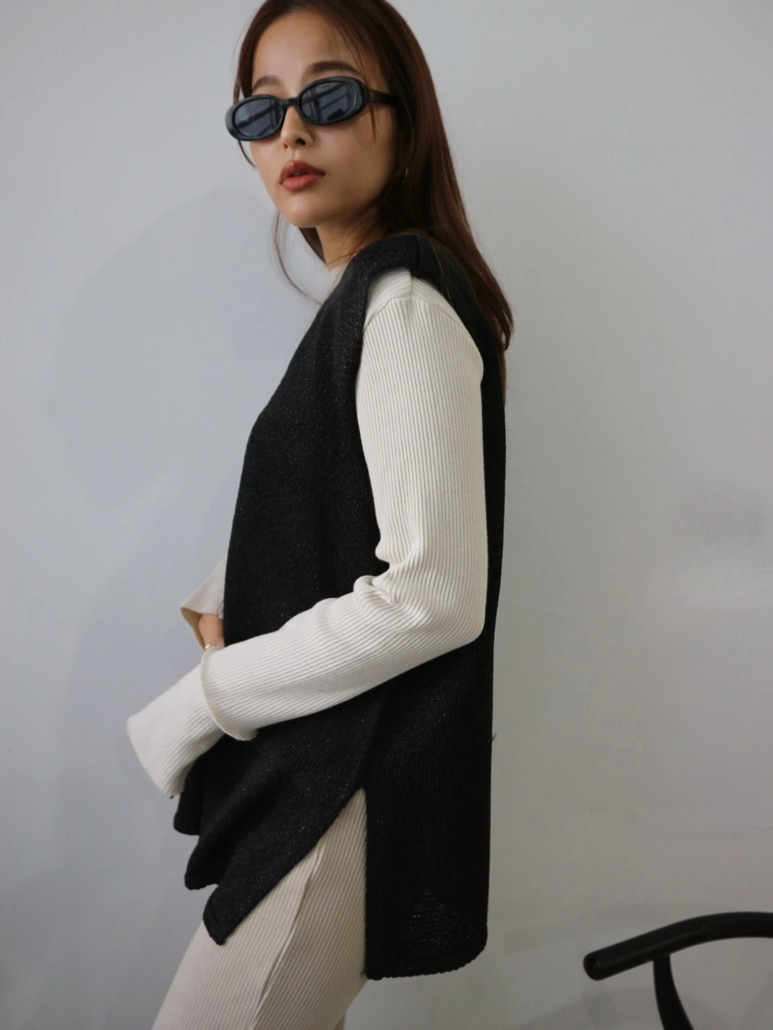 Glitter Knit Vest / TRUNC 88（トランクエイティーエイト）の