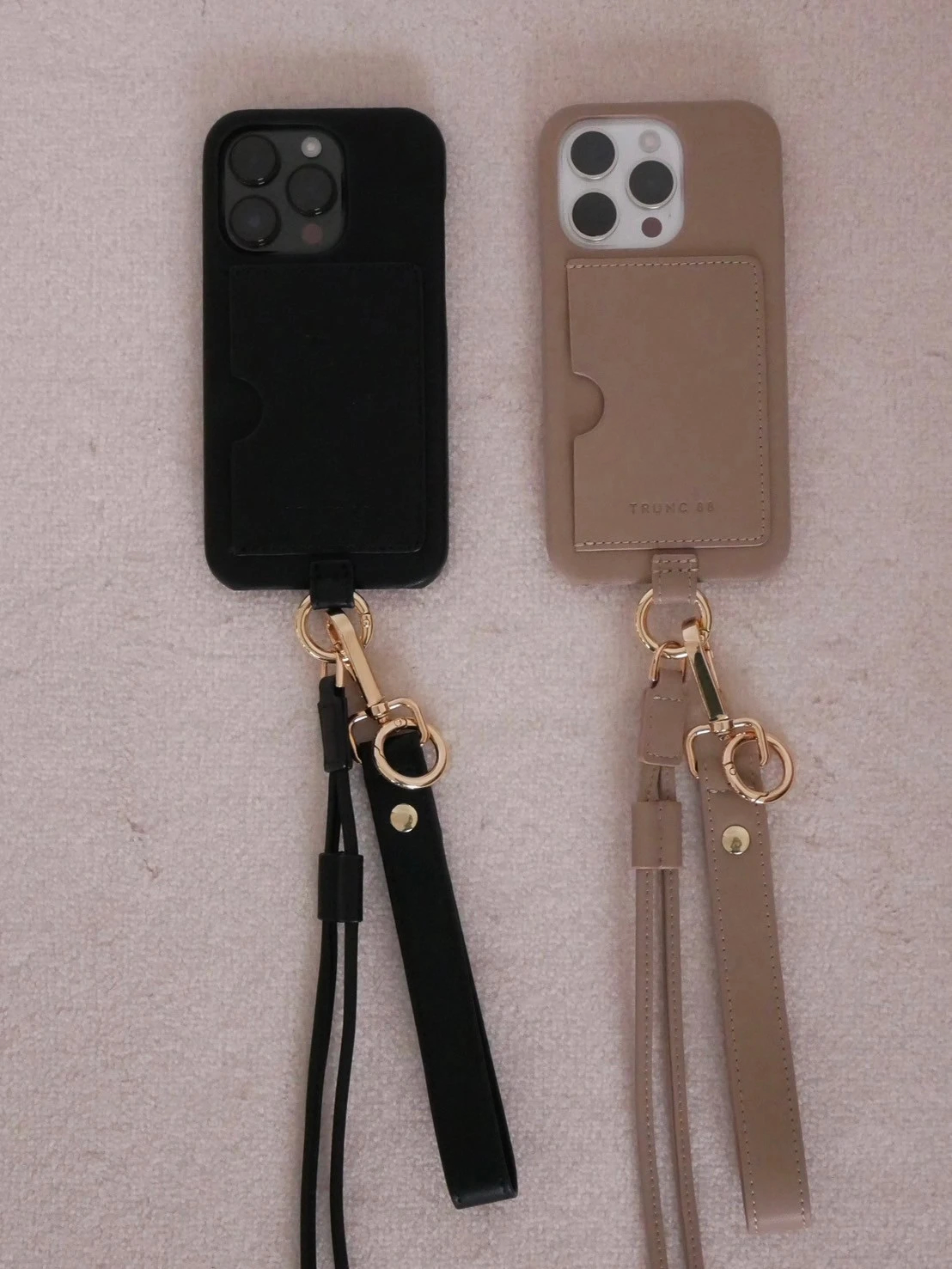 iPhone14PRO) Double Strap iPhone Case / TRUNC 88（トランク