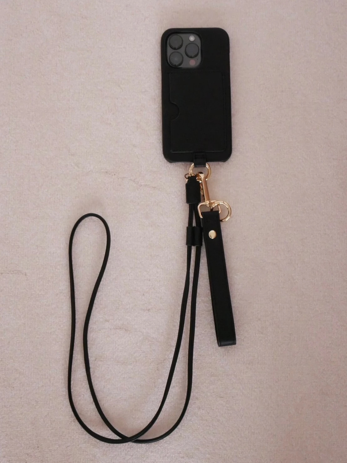iPhone14PRO) Double Strap iPhone Case / TRUNC 88（トランク