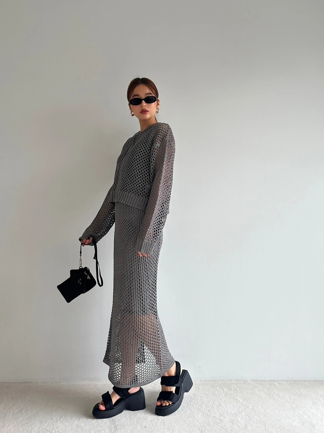 TRUNC 88（トランクエイティーエイト）の「Bulky Knit Long