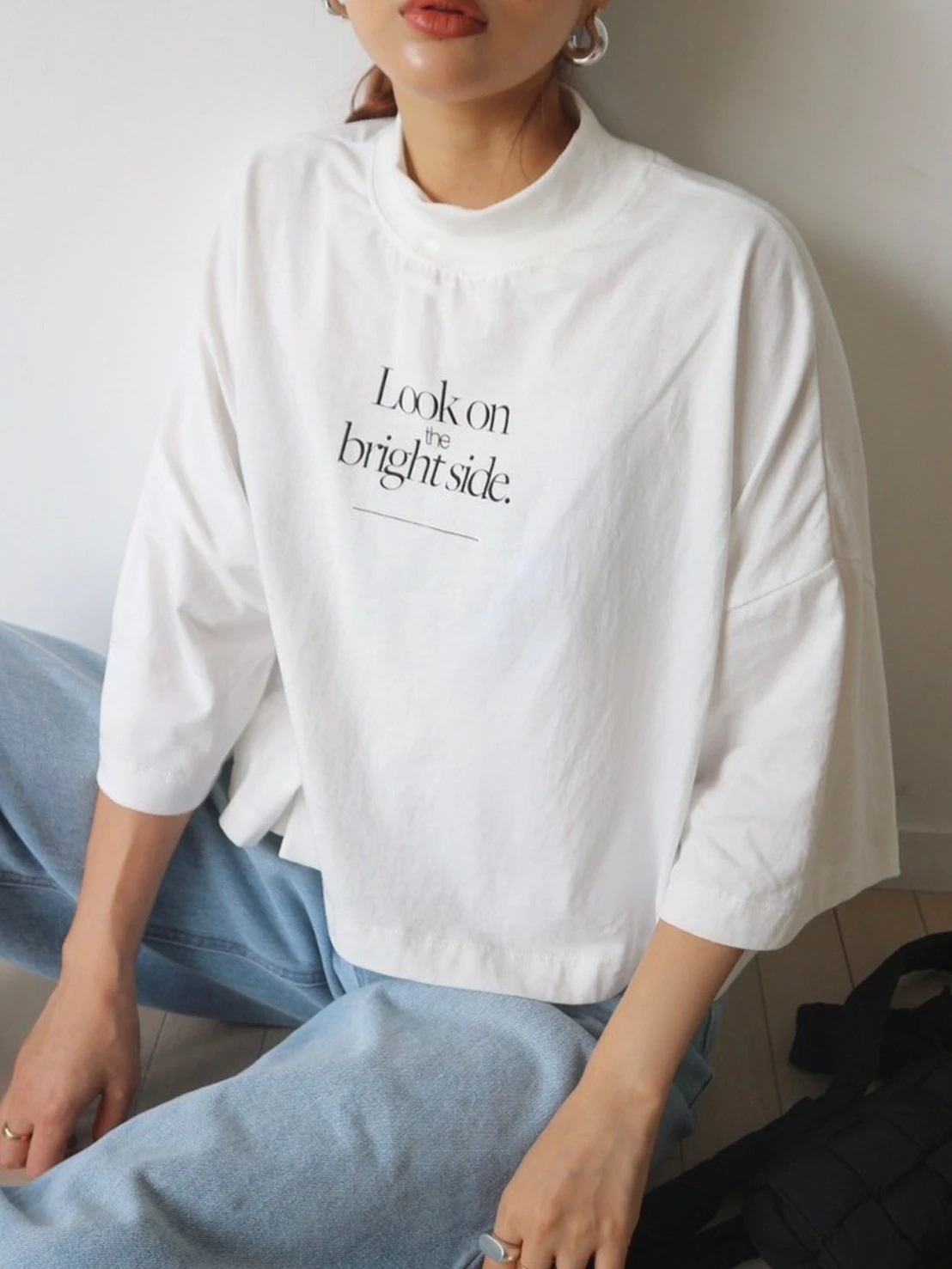 Mock Neck Logo TEE / TRUNC 88（トランクエイティーエイト）のTシャツ