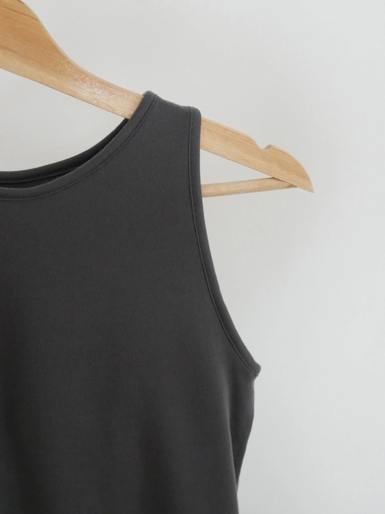 TRUNC 88(トランクエイティーエイト) |Rib American Sleeve Tank Top