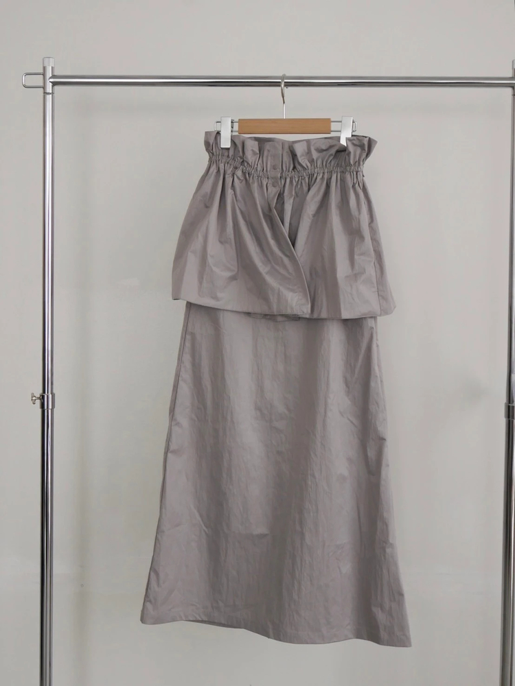 TRUNC 88(トランクエイティーエイト) |3WAY Pearl Taffeta Skirt