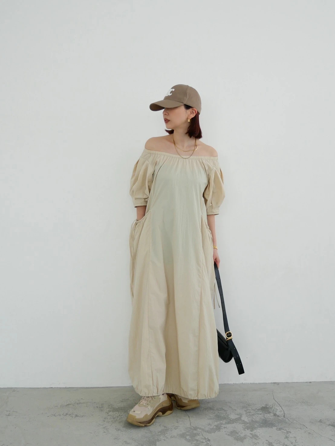 Multiway Gather Dress / TRUNC 88（トランクエイティーエイト