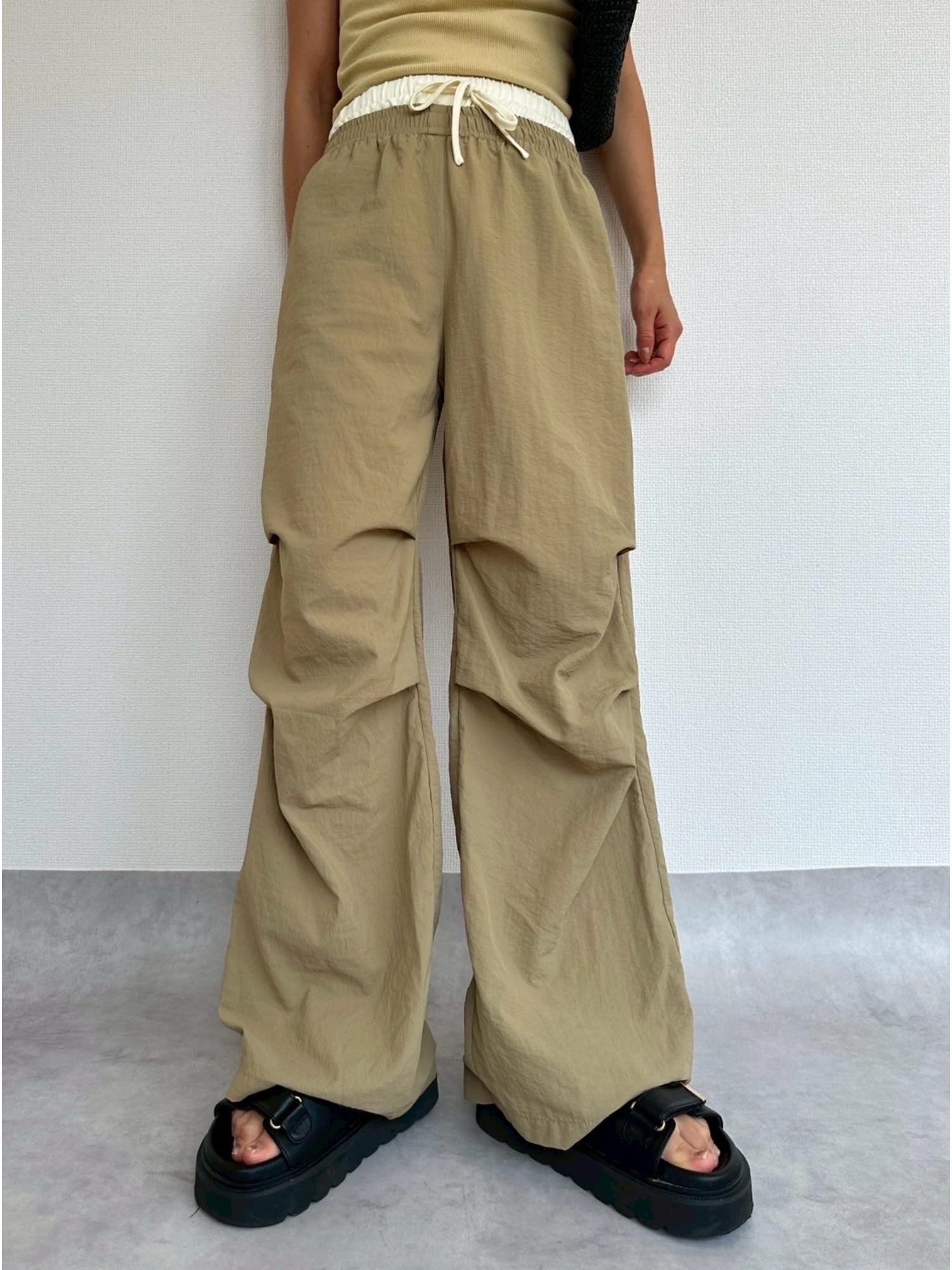 Double Waist Curve Pants / TRUNC 88（トランクエイティー