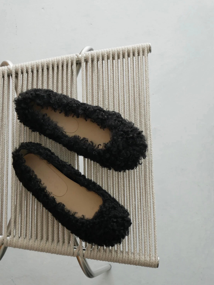 TRUNC 88(トランクエイティーエイト) |Fluffy Flat Shoes
