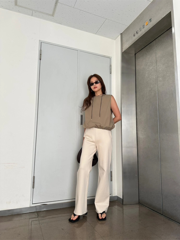 TRUNC 88(トランクエイティーエイト) |High Stretch Flare Pants