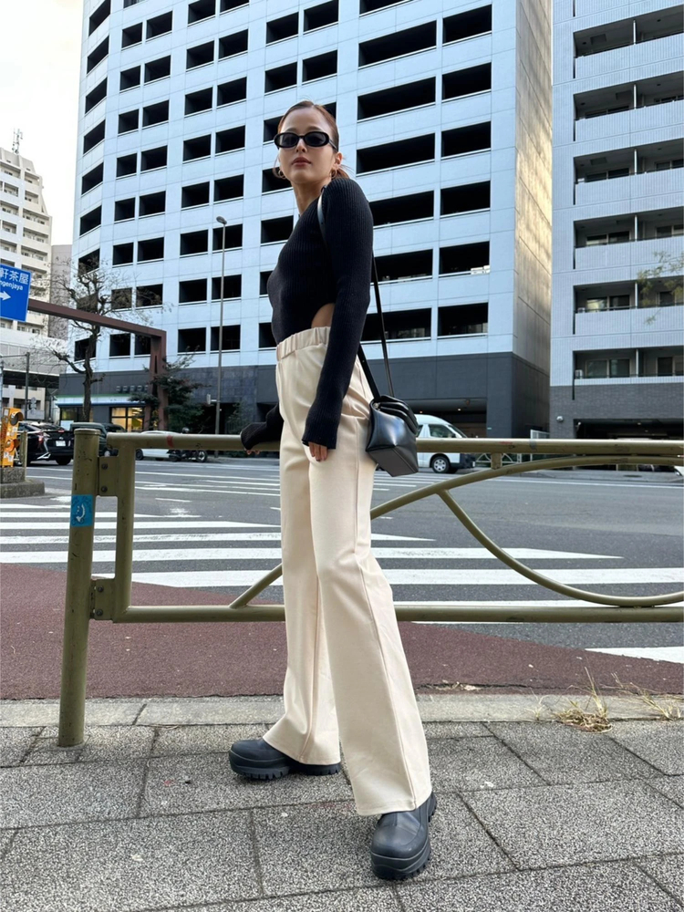 TRUNC 88(トランクエイティーエイト) |High Stretch Flare Pants