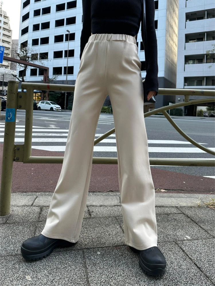 TRUNC 88(トランクエイティーエイト) |High Stretch Flare Pants