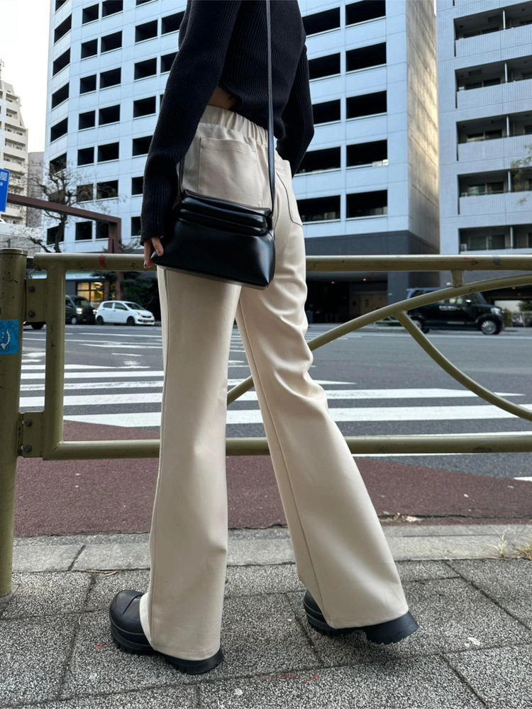 TRUNC 88(トランクエイティーエイト) |High Stretch Flare Pants