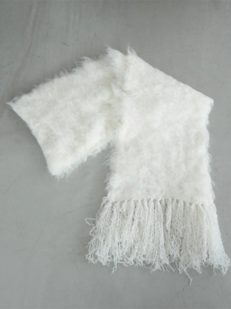 TRUNC 88(トランクエイティーエイト) |Fluffy Fringe Stole