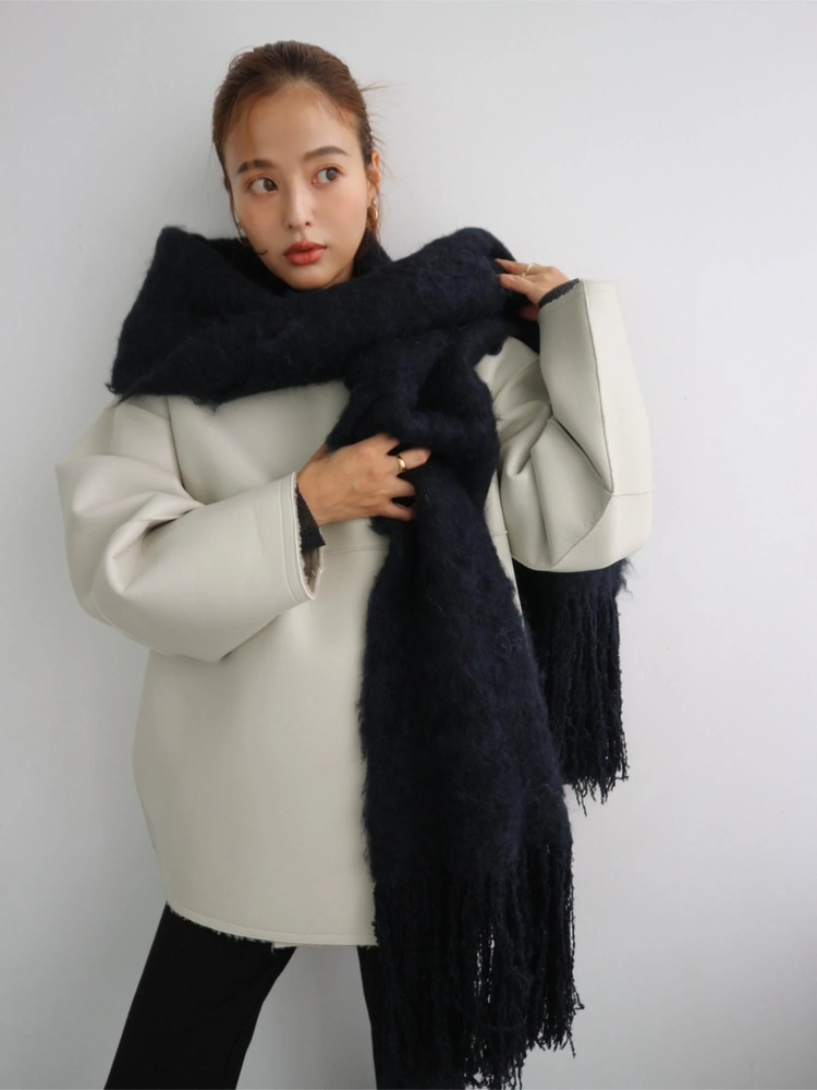 TRUNC 88(トランクエイティーエイト) |Fluffy Fringe Stole