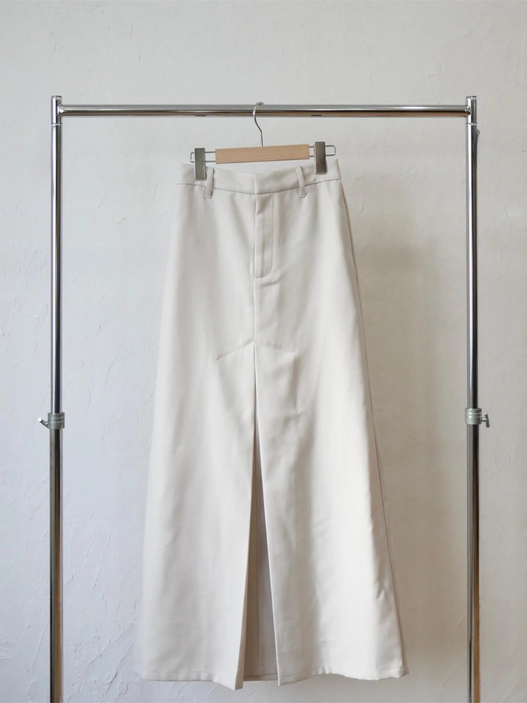 TRUNC 88(トランクエイティーエイト) |Heather Twill Tuck Skirt