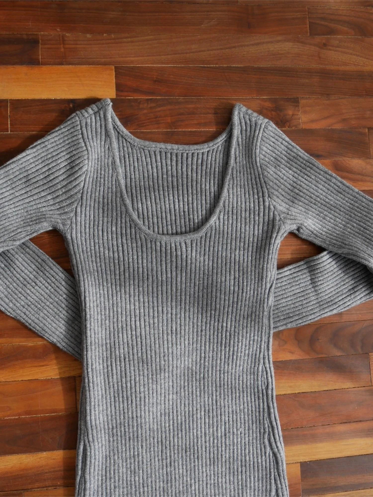 専用ワンピース Back Open Knit One piece / TRUNC 88（トランクエイティー