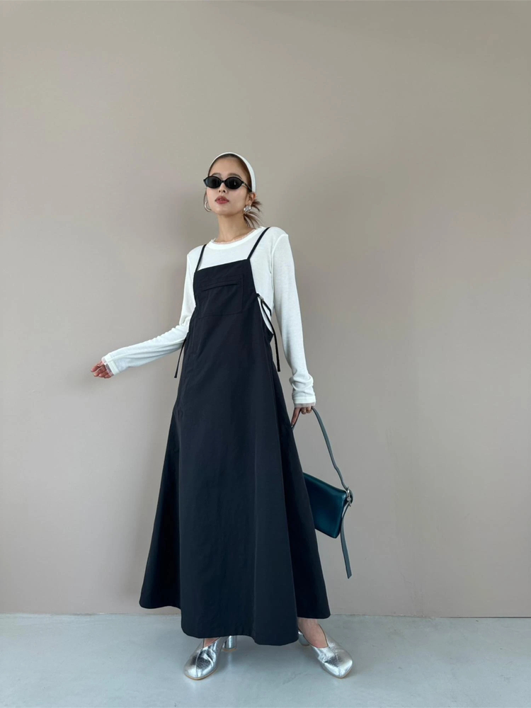 TRUNC 88(トランクエイティーエイト) |Tulle Rib Long Sleeve TEE