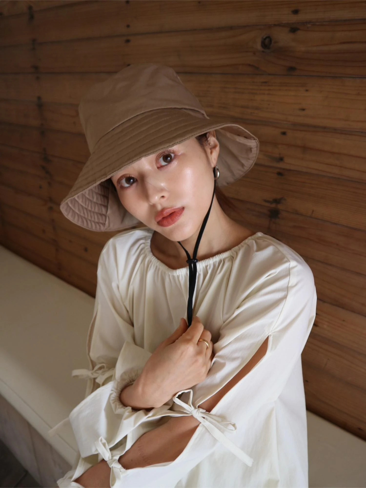 新品 TRUNC 88 Pocketable Bucket Hat ブラック TRUNC 88（トランクエイティーエイト）の「Pocketable Bucket