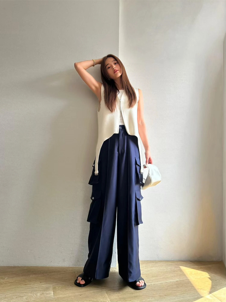 TRUNC 88(トランクエイティーエイト) |Garter Straps Knit Vest