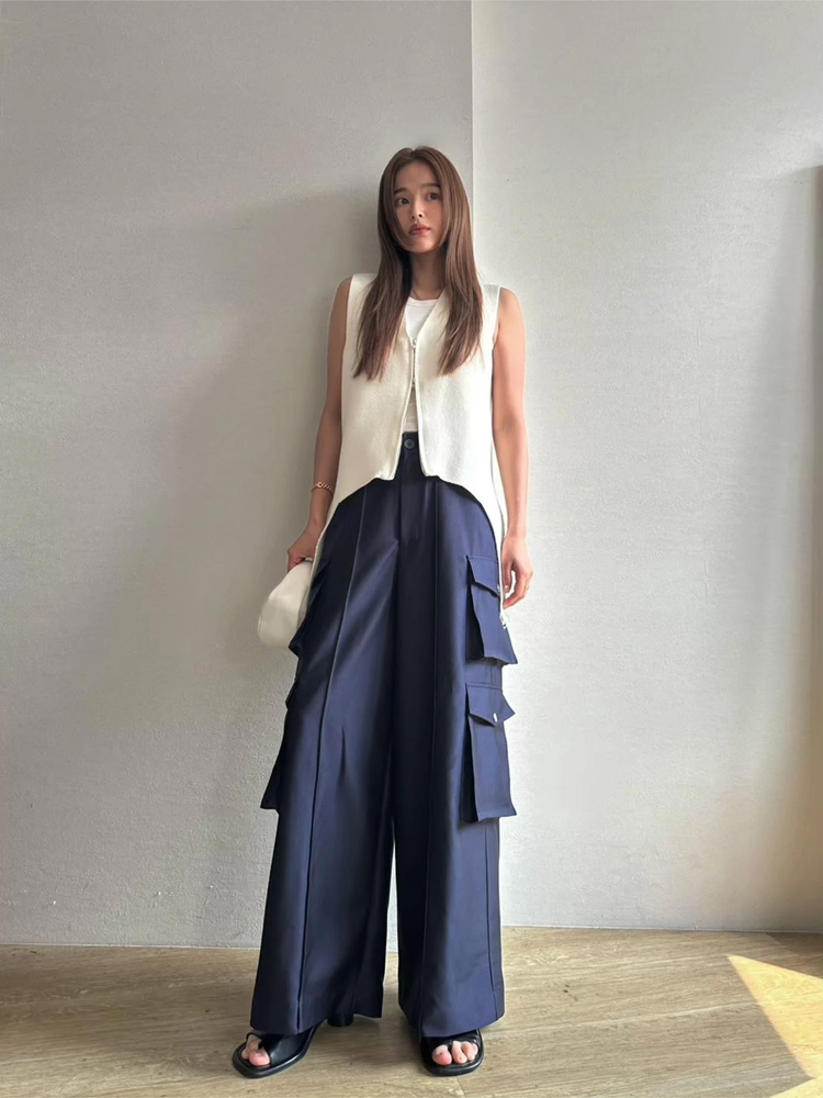 TRUNC 88(トランクエイティーエイト) |Garter Straps Knit Vest