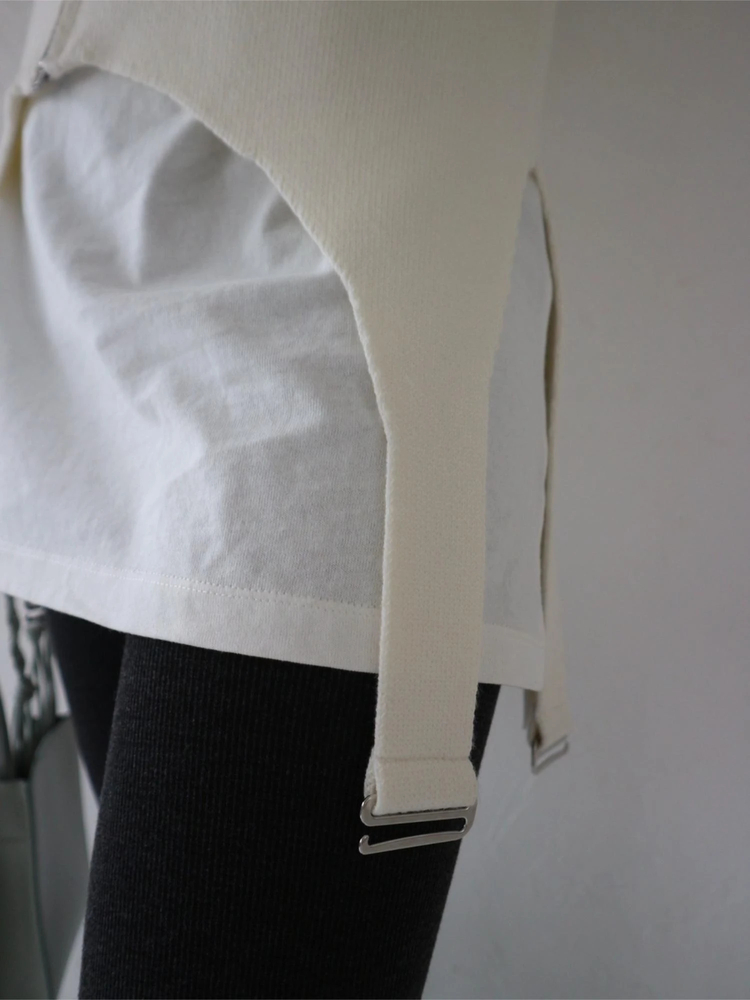 TRUNC 88(トランクエイティーエイト) |Garter Straps Knit Vest