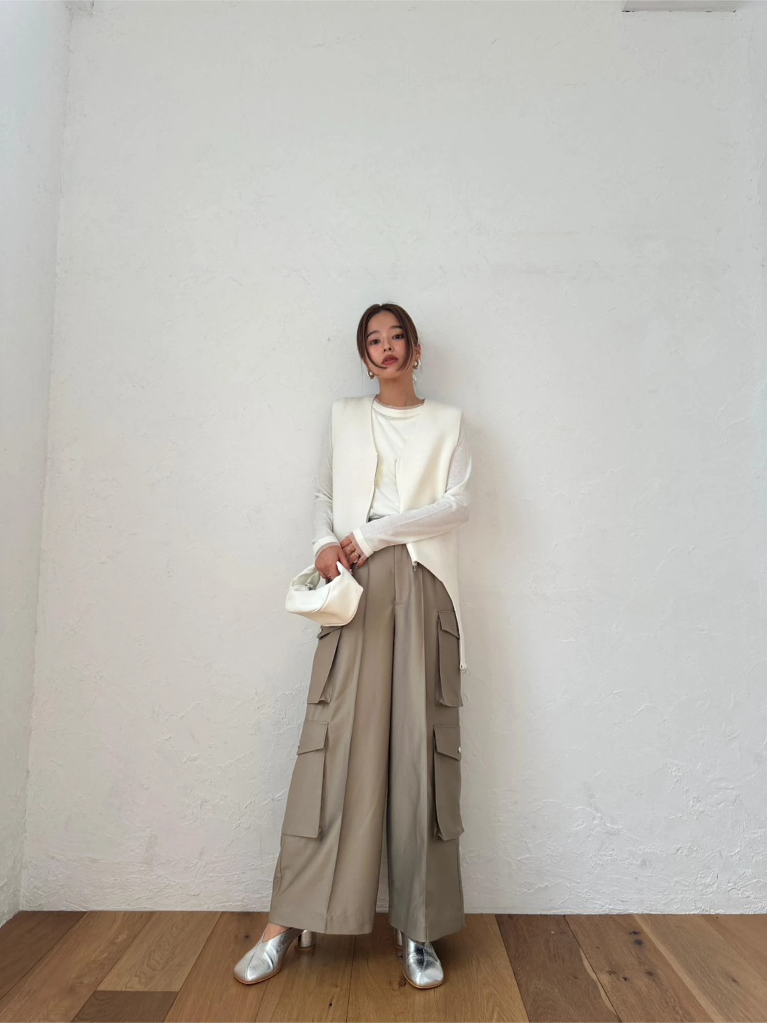 Garter Straps Knit Vest / TRUNC 88（トランクエイティーエイト）の