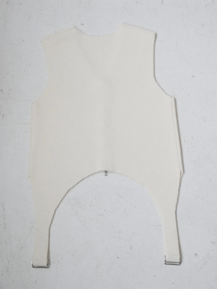 TRUNC 88(トランクエイティーエイト) |Garter Straps Knit Vest