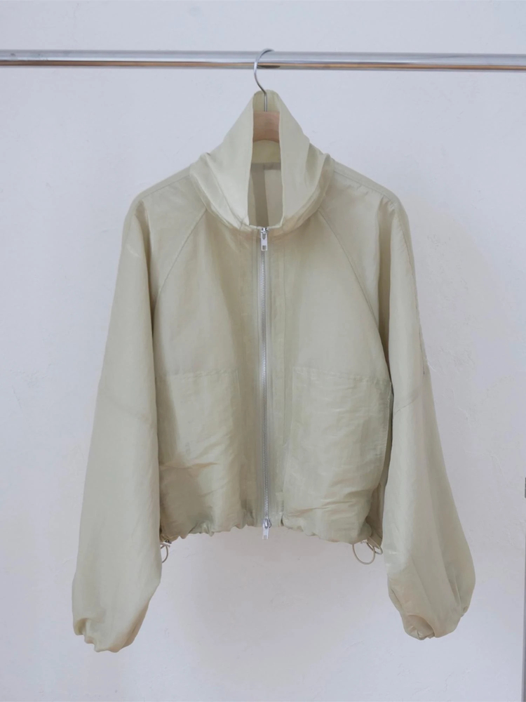 TRUNC 88(トランクエイティーエイト) |Sheer Cropped Blouson