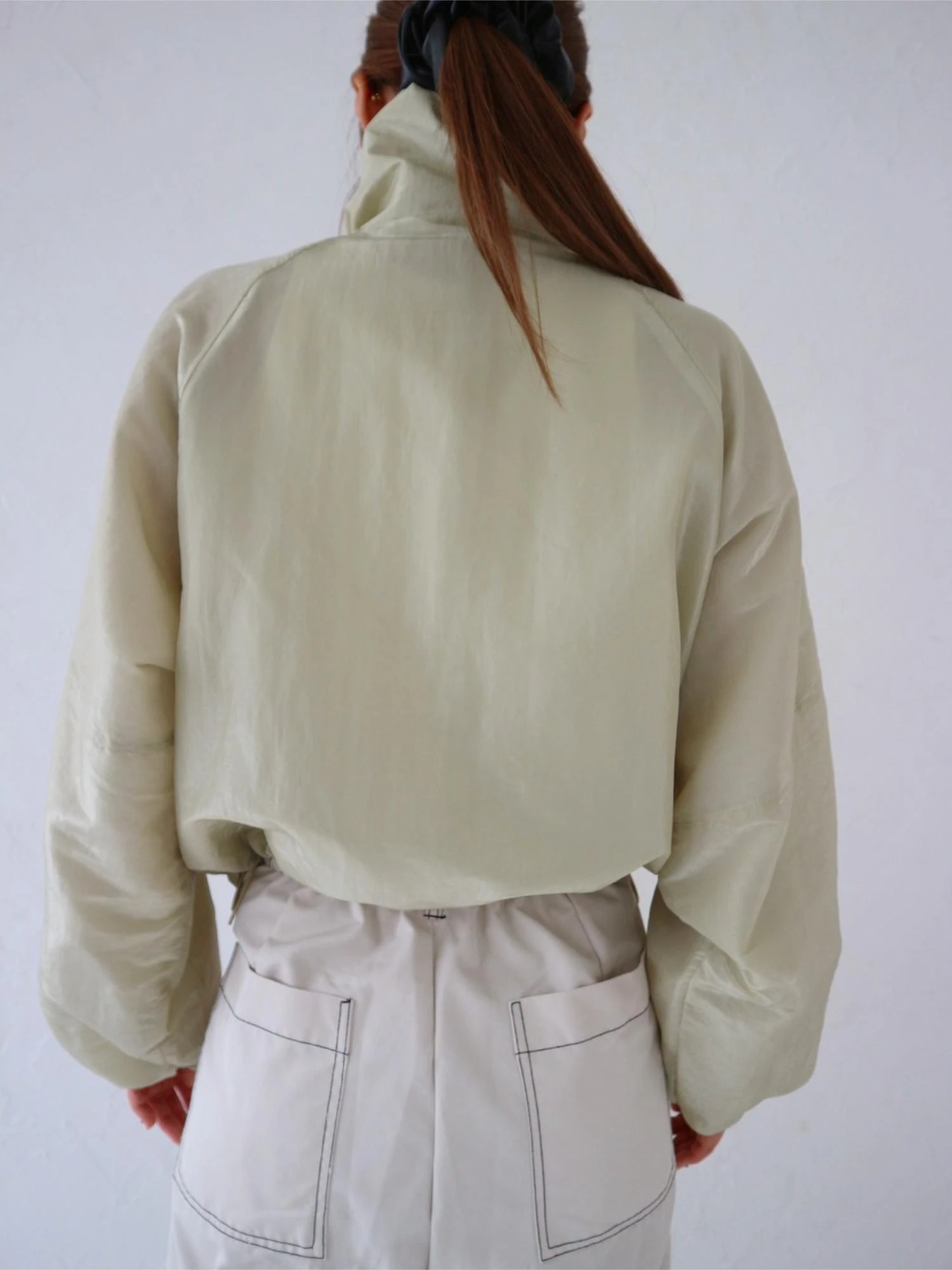 Sheer Cropped Blouson / TRUNC 88（トランクエイティーエイト