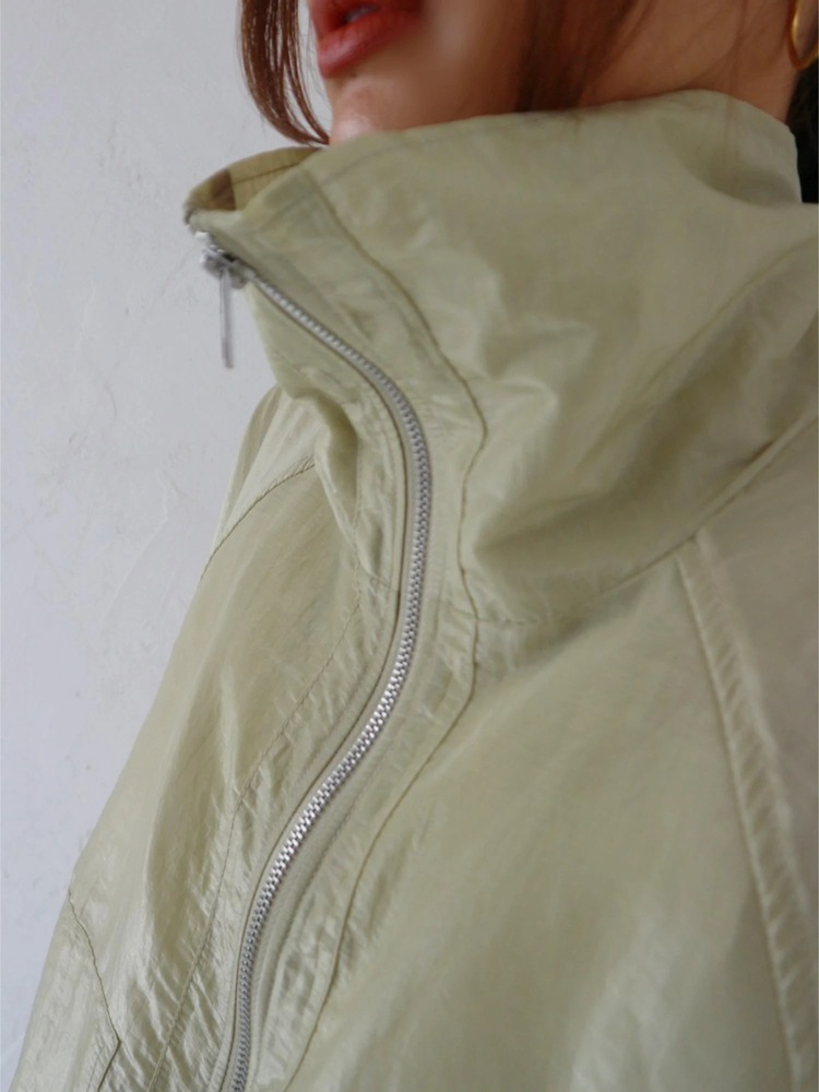 TRUNC 88(トランクエイティーエイト) |Sheer Cropped Blouson