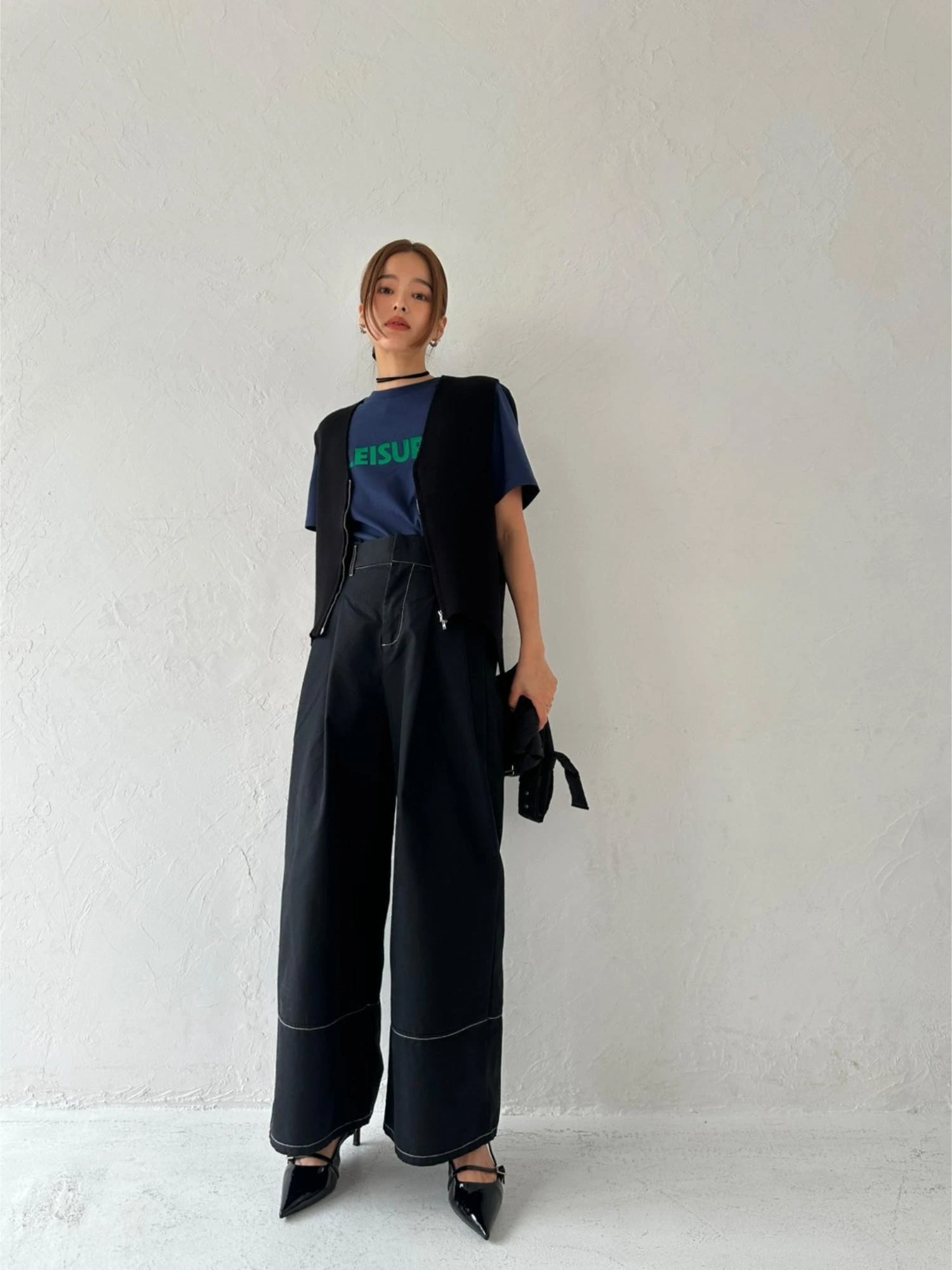 Twill Stitch Wide Pants / TRUNC 88（トランクエイティーエイト