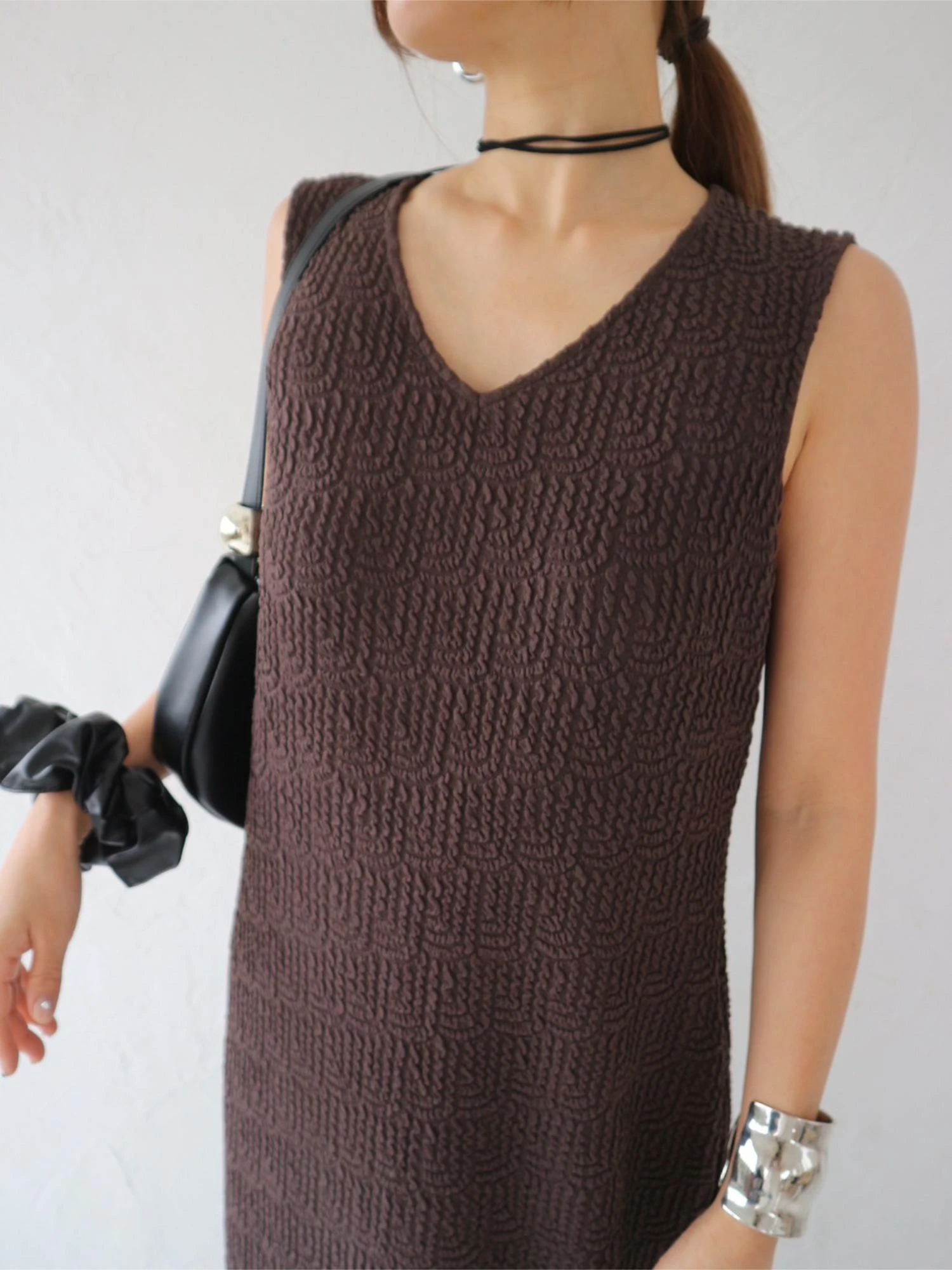 2WAY Cut Jacquard Dress / TRUNC 88（トランクエイティーエイト