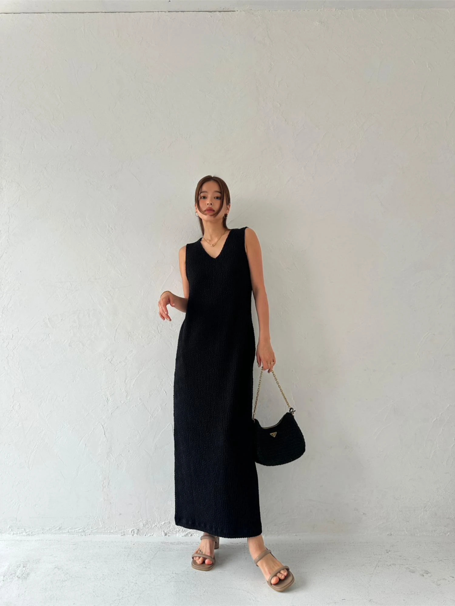 トランク88 Smooth Rib 2WAY Dress 2WAY Cut Jacquard Dress / TRUNC 88（トランクエイティーエイト