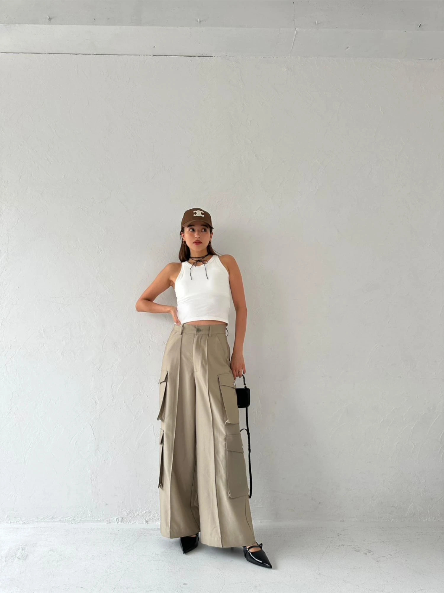 トランク88 Glossy Cargo Pants Glossy Cargo Pants / TRUNC 88（トランクエイティーエイト）の