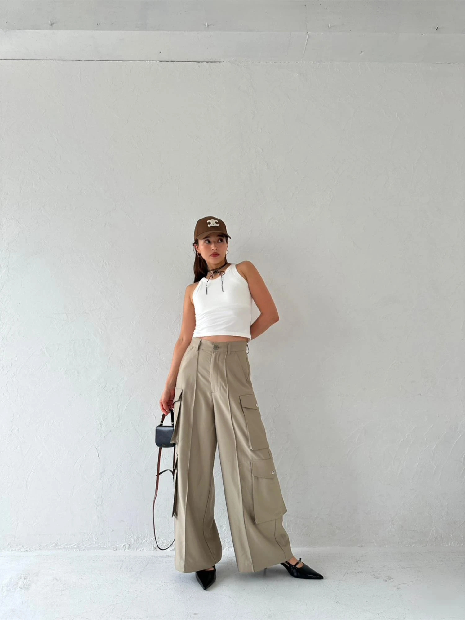 トランク88 Glossy Cargo Pants Glossy Cargo Pants / TRUNC 88（トランクエイティーエイト）の