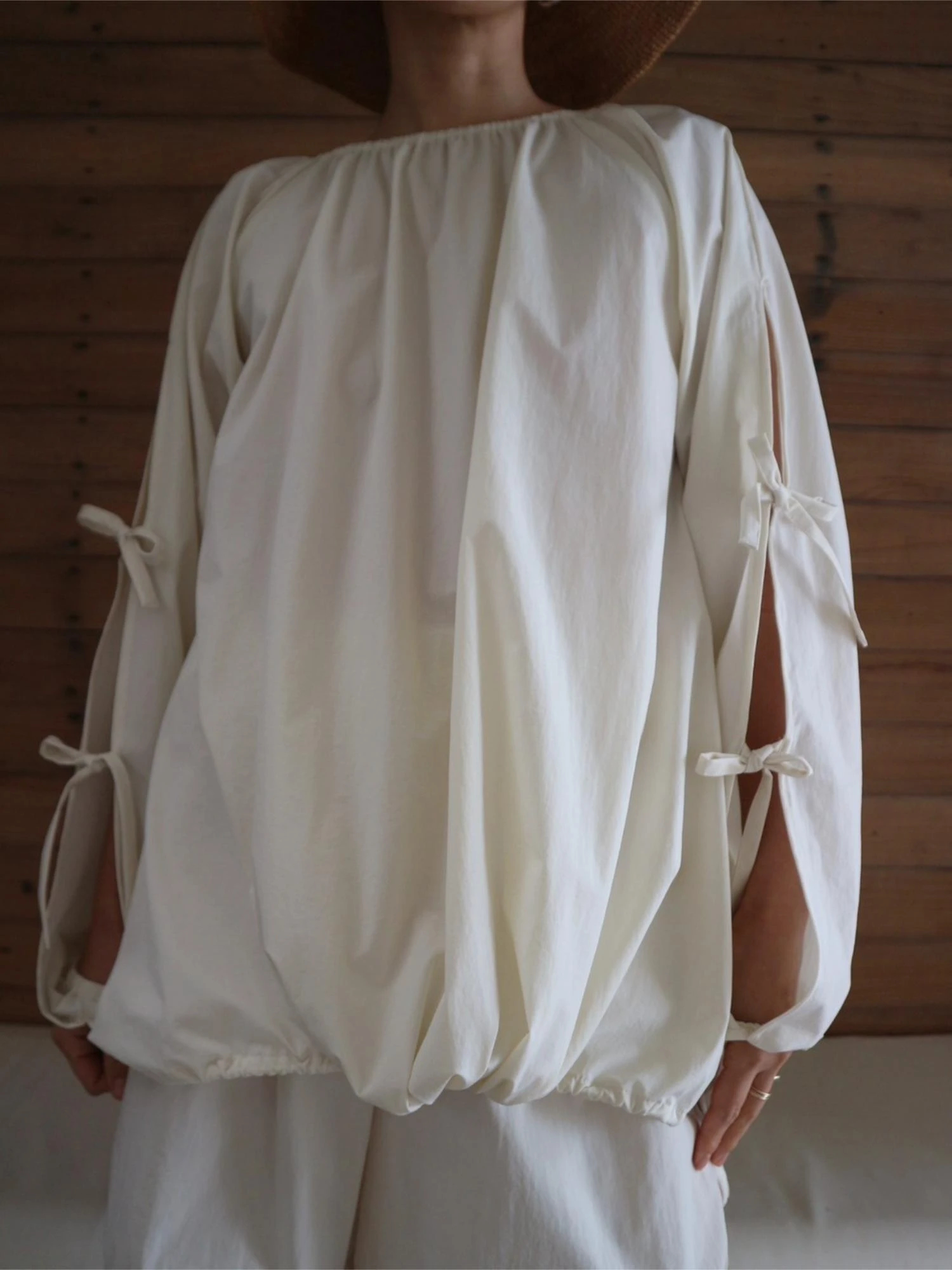 Waterlike Ribbon Pullover / TRUNC 88（トランクエイティー