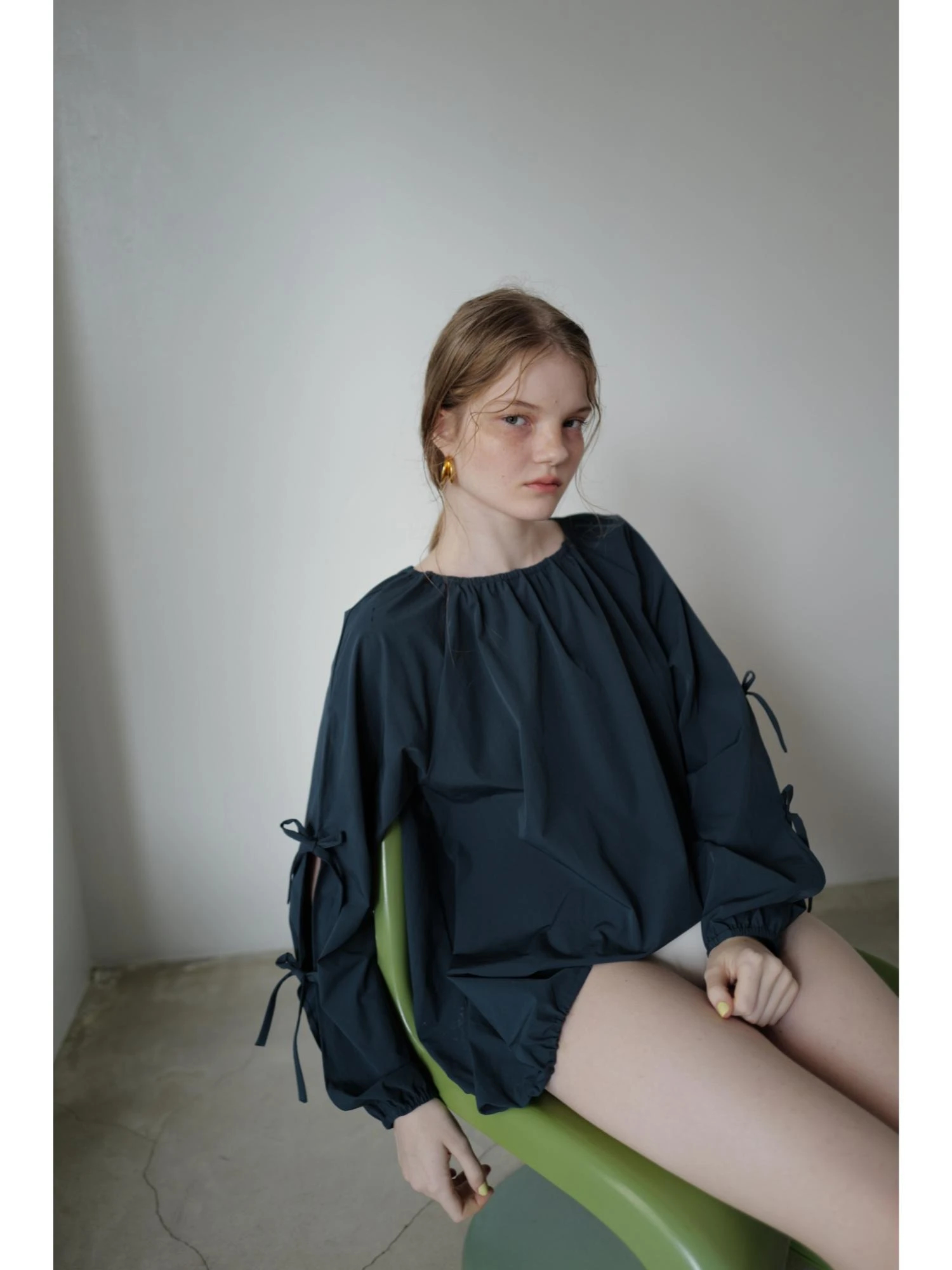 Waterlike Ribbon Pullover / TRUNC 88（トランクエイティー