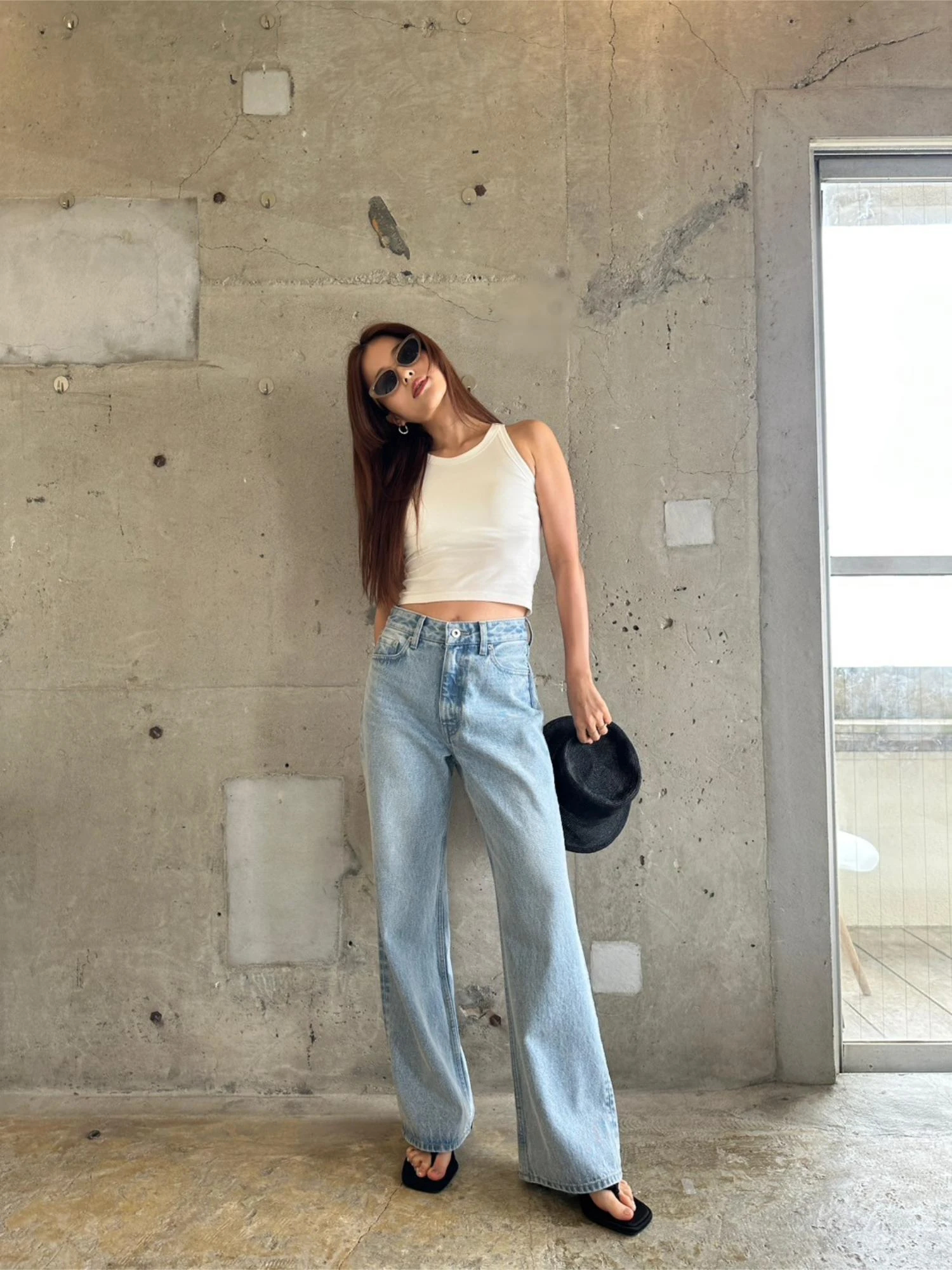 trunc88 人気完売デニム Semi Flared Denim / TRUNC 88（トランクエイティーエイト）の