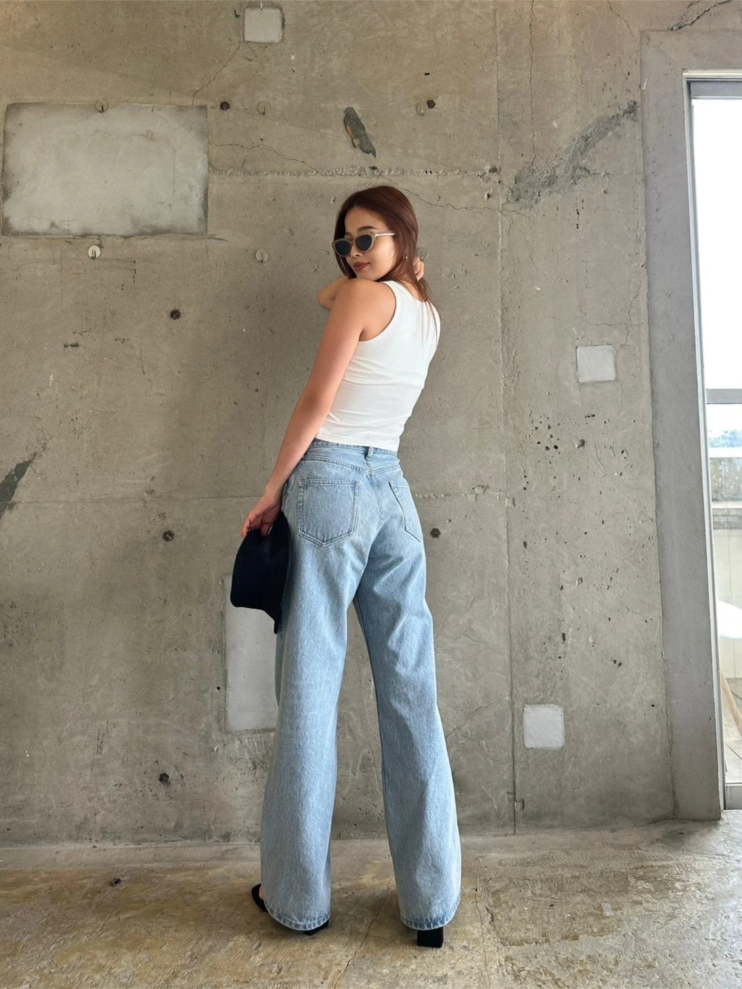 trunc88 人気完売デニム Semi Flared Denim / TRUNC 88（トランクエイティーエイト）の