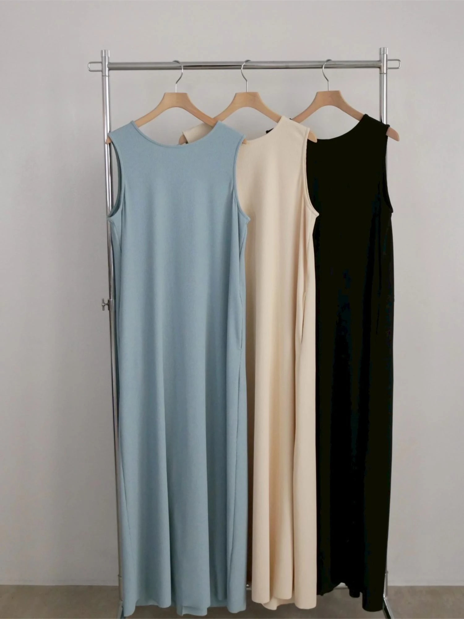 7月】Smooth Rib Long Dress / TRUNC 88（トランクエイティー